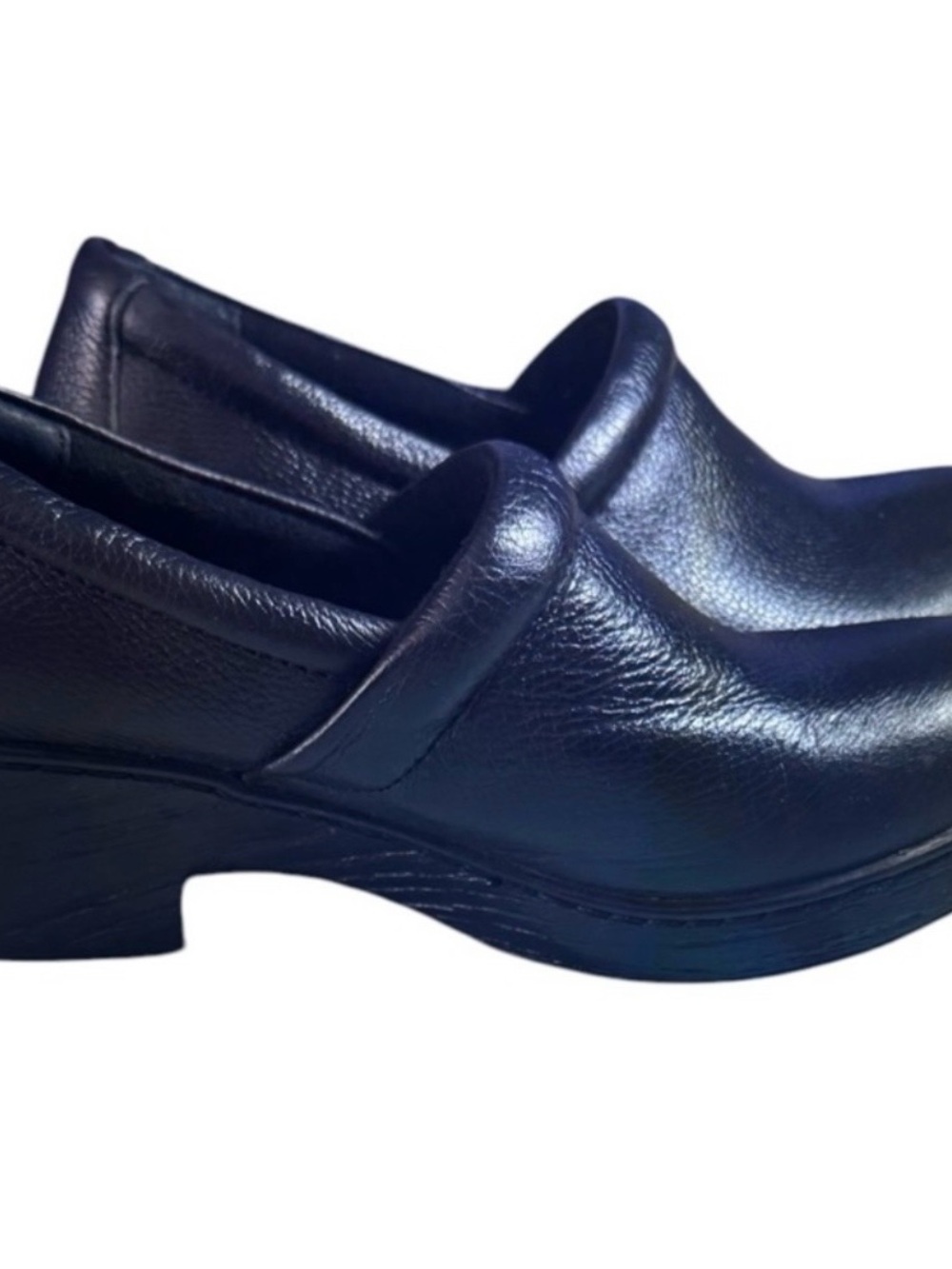 Born B.O.C. Nadiya Black Leather Clog Shoe - Sz 8, EUC! Barely Worn!